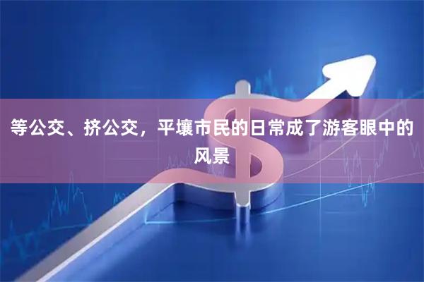 等公交、挤公交，平壤市民的日常成了游客眼中的风景